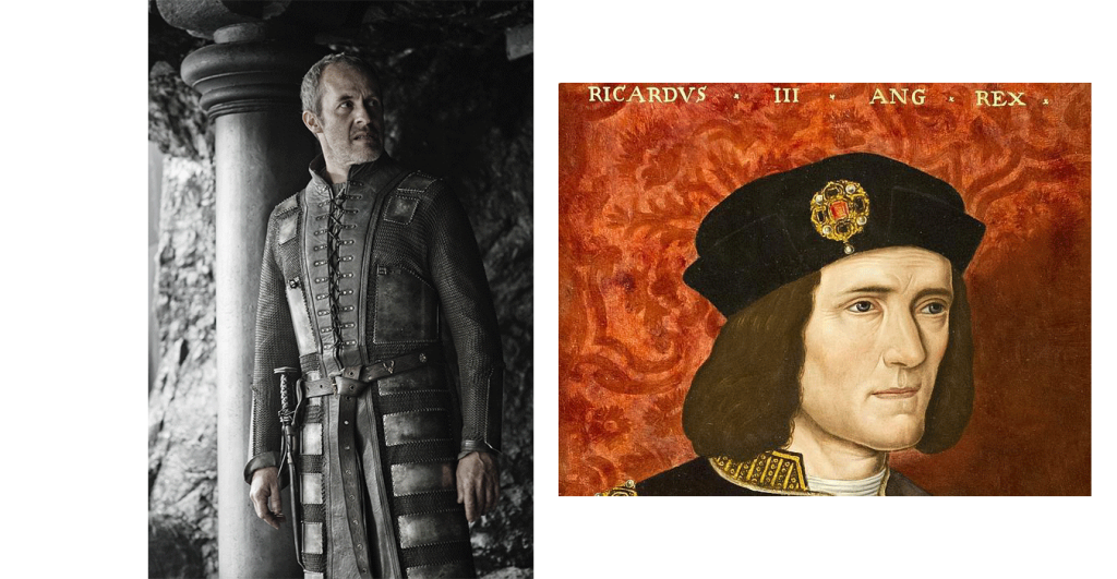 Stannis Baratheon y Richard Duque de Glocester