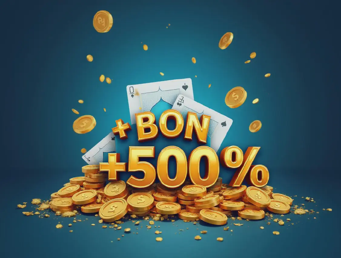 bono de bienvenida del 500%